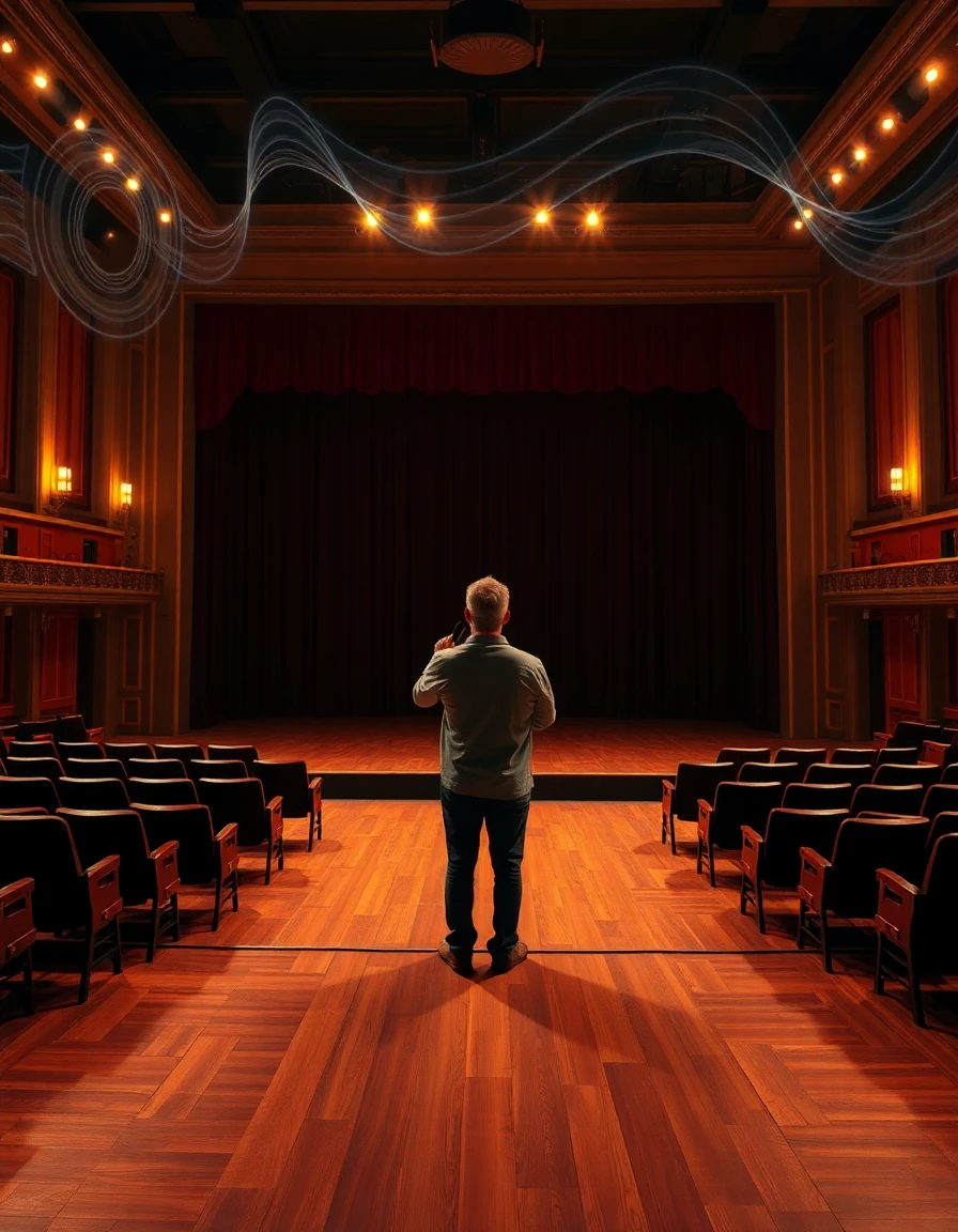 Como a acustica influencia a qualidade vocal no palco capa